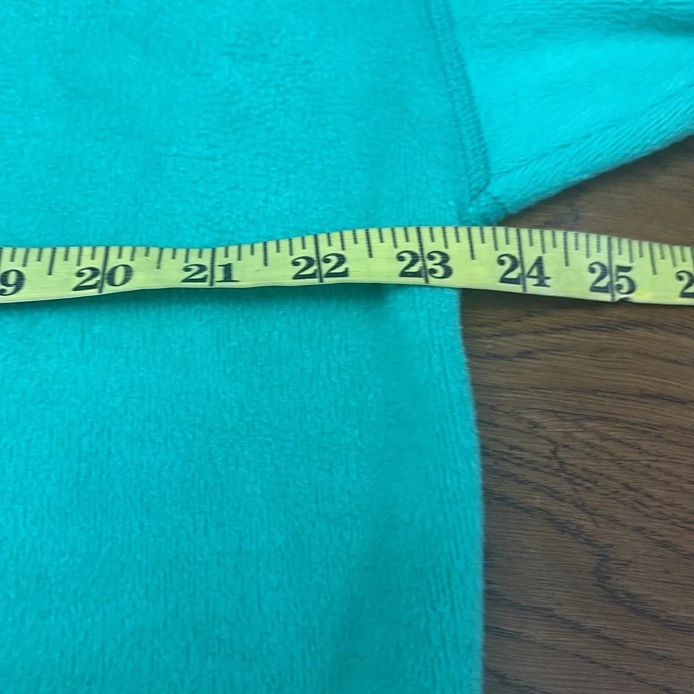 AERIE Fuzzy Green Sweater - Picture 8 of 10